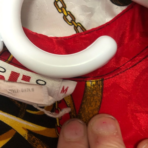 Alia Abstract Button-Up Blouse Medium - Picture 6 of 9